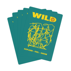 Wild Cards - Explore, Feel, Grow - Deck of 50 cards